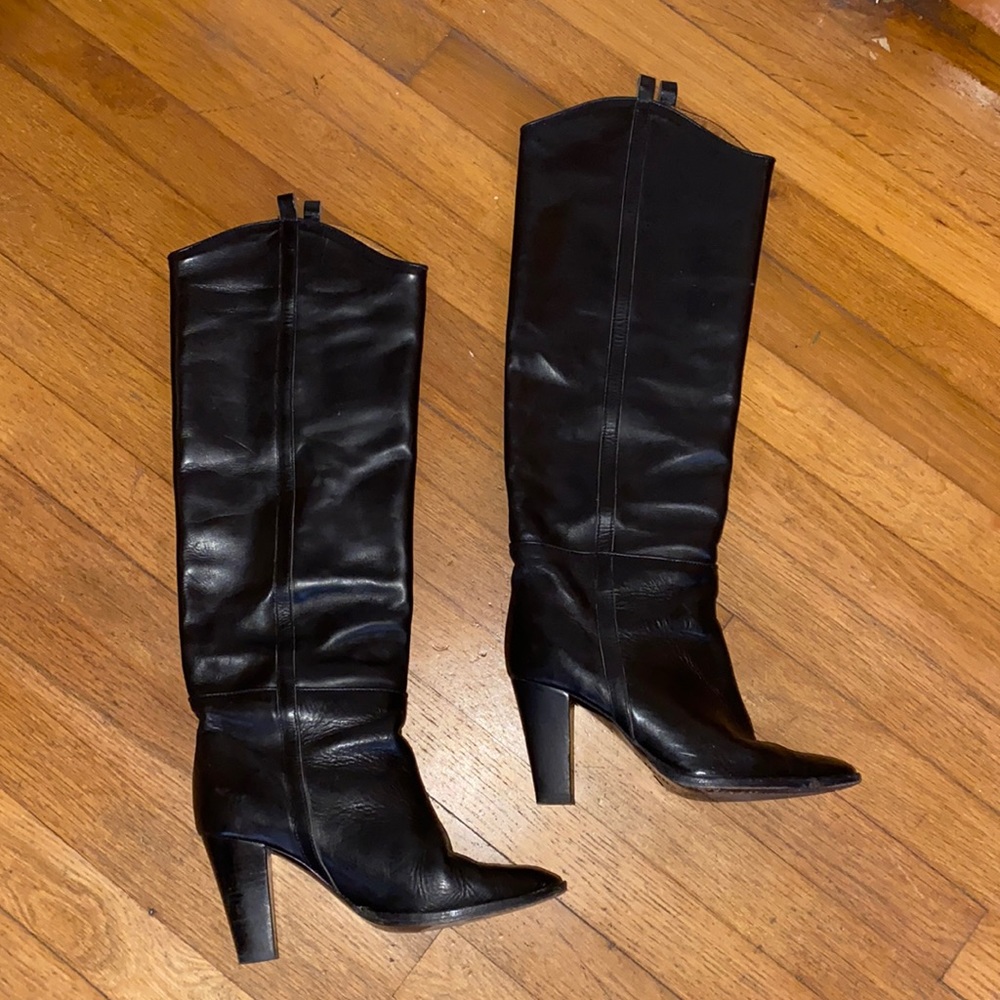 Isabel Marant tall leather boots size 38